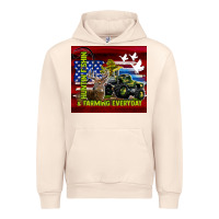 Sandshell hunting fishing & farming everyday Urban Hoodie - TumblerDesignByShophia