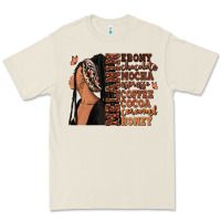 Bone Melanin many shades of brown afro woman Premium Tee - RanaPortraitStore