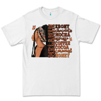 White Melanin many shades of brown afro woman Premium Tee - RanaPortraitStore