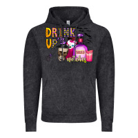 Vintage Black drink up witches Vintage Hoodie - CowhideDigitalArt
