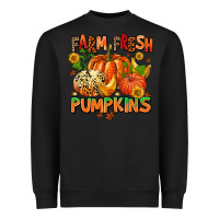 Black farm fresh pupkins Heavyweight Sweatshirt - AdoDesignShop