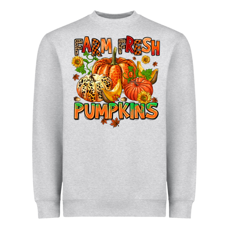 Farm Fresh Pupkins Heavyweight Sweatshirt by AdoDesignShop | Teevron
