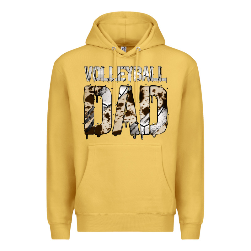 Volleyball Dad Premium Hoodie by Bettercallsaul | Teevron