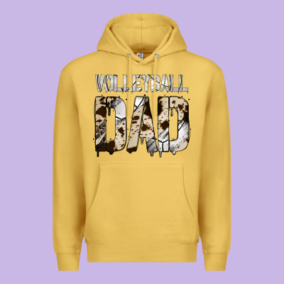 Volleyball Dad Premium Hoodie Designed By Bettercallsaul