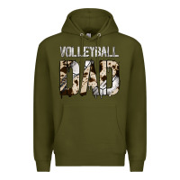 Army Green Volleyball Dad Premium Hoodie - Bettercallsaul