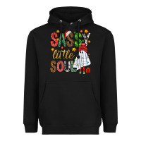 Black Sassy litte soul Heavyweight Hoodie - NancyCooperArtShop