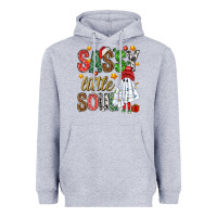 Heather Grey Sassy litte soul Heavyweight Hoodie - NancyCooperArtShop