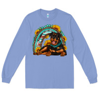 Colony Blue Rottweiler  rainbow Long Sleeve Tee - Artiststas
