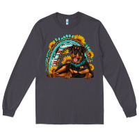 Smoke Rottweiler  rainbow Long Sleeve Tee - Artiststas
