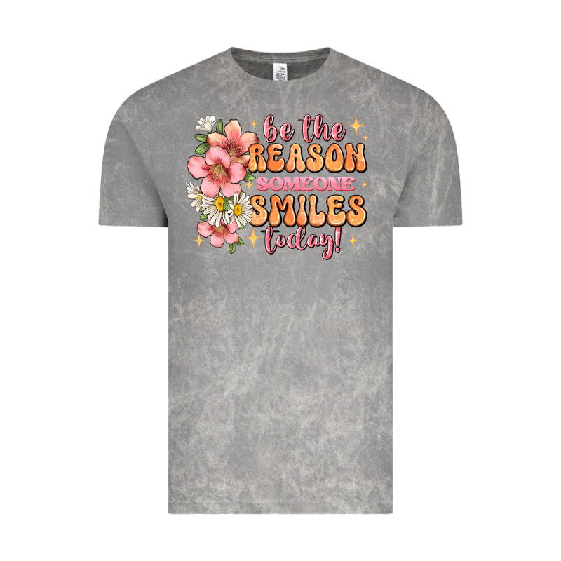Be The Reason Someone Smiles Today Vintage Tee by JahusDesignShop | Teevron