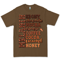 Cacao Melanin shades of brown Premium Tee - RanaPortraitStore