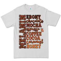 Dove Grey Melanin shades of brown Premium Tee - RanaPortraitStore