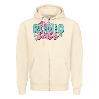 Sandshell rodeo babe Zipper Hoodie - MaliasSmallBusiness