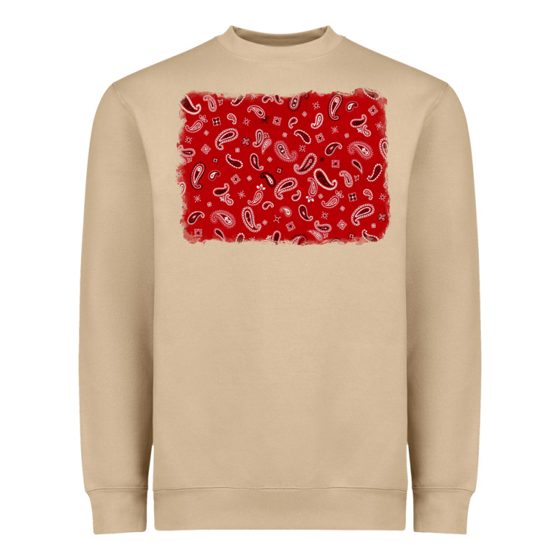 Bandana Background Heavyweight Sweatshirt by AdoDesignShop | Teevron