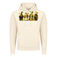 Vintage Artic sunflower gnomies Vintage Hoodie - FaDigitalArtStudio