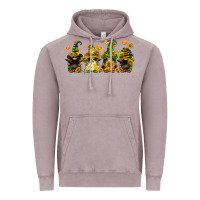 Vintage Zinc sunflower gnomies Vintage Hoodie - FaDigitalArtStudio