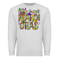 Dove Grey Little miss Mardi Gras Premium Sweatshirt - BundleAndBundleShop