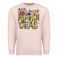 Pale Pink Little miss Mardi Gras Premium Sweatshirt - BundleAndBundleShop