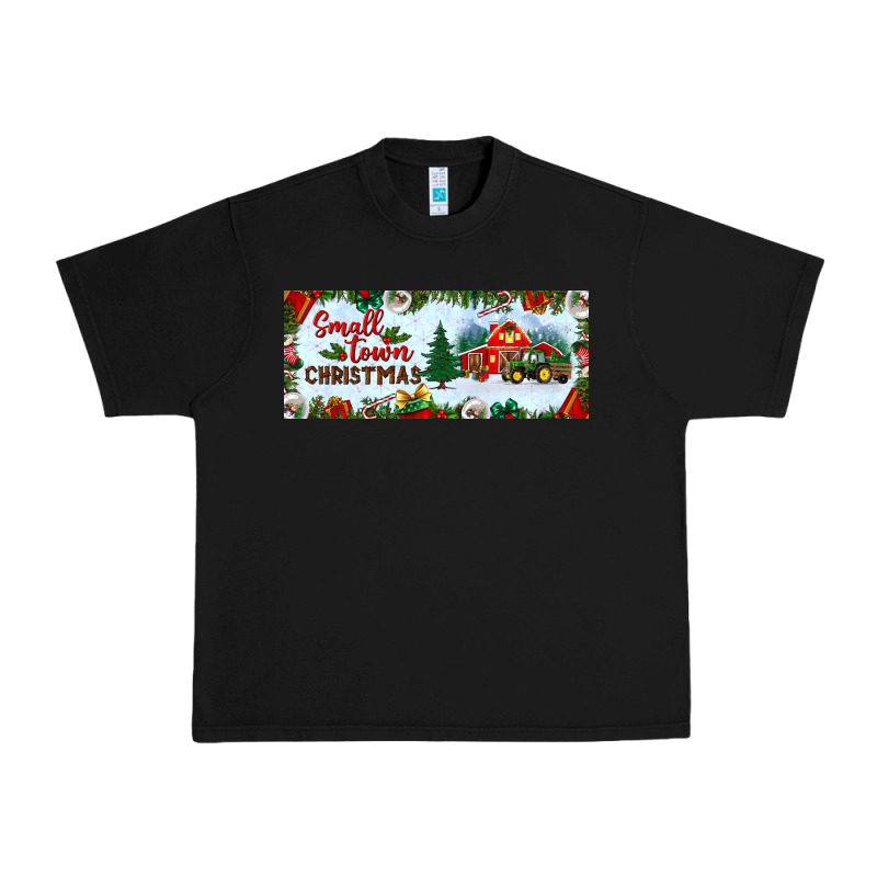 Small Town Christmas Urban Heavy Tee by BundleAndBundleShop | Teevron