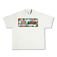 Pistachio small town christmas Urban Heavy Tee - BundleAndBundleShop