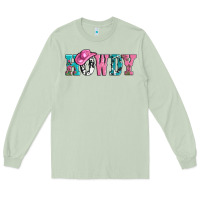 Matcha valentines day howdy and heart gift Long Sleeve Tee - AdoDesignShop