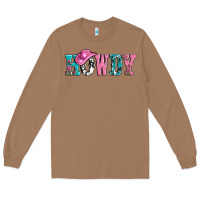 Toasted Coconut valentines day howdy and heart gift Long Sleeve Tee - AdoDesignShop