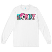 White valentines day howdy and heart gift Long Sleeve Tee - AdoDesignShop