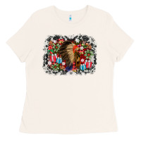 Bone indian hat christmas Ladies Tee - AdoDesignShop