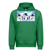 Emerald cute penguin Urban Hoodie - TumblerDesignByShophia