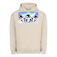 Pigment French Oak cute penguin Urban Hoodie - TumblerDesignByShophia