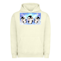 Pigment Pistachio cute penguin Urban Hoodie - TumblerDesignByShophia