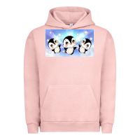 Pigment Salmon cute penguin Urban Hoodie - TumblerDesignByShophia