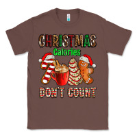 Chestnut christmas calories dont count with  christmas tree cake and cookies ad Classic Tee - AdoDesignShop