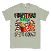 Matcha christmas calories dont count with  christmas tree cake and cookies ad Classic Tee - AdoDesignShop