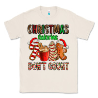 Natural christmas calories dont count with  christmas tree cake and cookies ad Classic Tee - AdoDesignShop