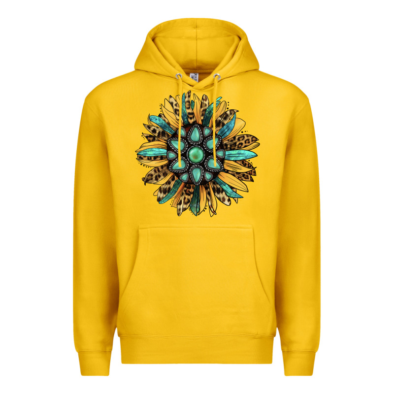 Gemstone Sunflower Premium Hoodie by Bettercallsaul | Teevron