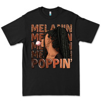 Black Melanin poppin' afro woman Premium Tee - RanaPortraitStore