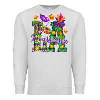 Dove Grey Louisiana Premium Sweatshirt - BundleAndBundleShop