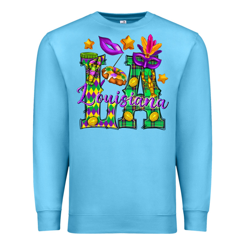Louisiana Premium Sweatshirt by BundleAndBundleShop | Teevron
