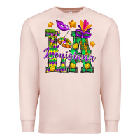 Pale Pink Louisiana Premium Sweatshirt - BundleAndBundleShop