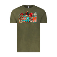 Vintage Olive coach Vintage Tee - AdoDesignShop