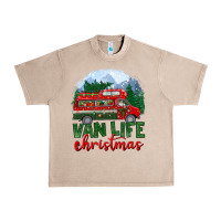 French Oak van life christmas Urban Heavy Tee - BundleAndBundleShop