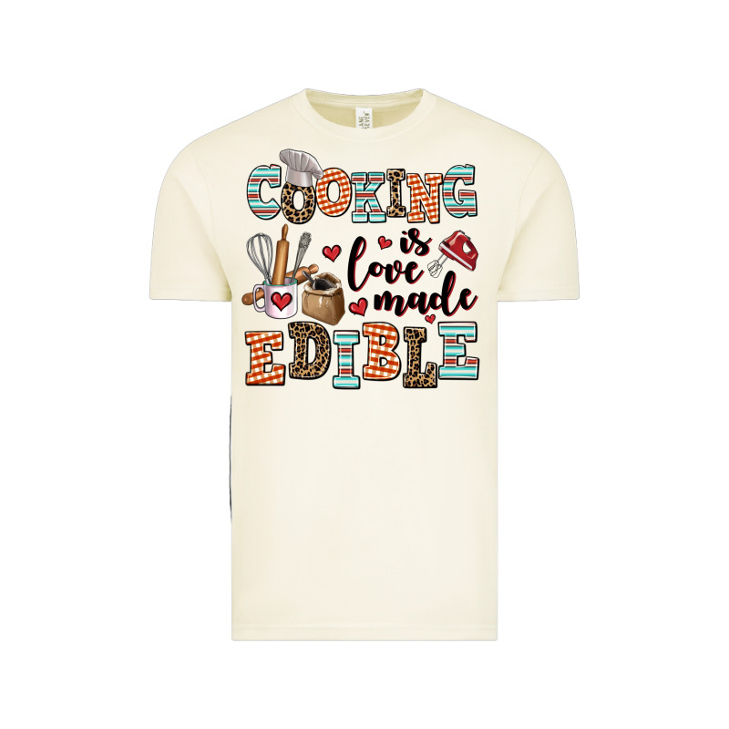 Cooking Is Love Made Edible Vintage Tee by AdoDesignShop | Teevron