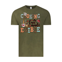 Vintage Olive cooking is love made edible Vintage Tee - AdoDesignShop