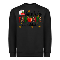 Black santa's favorite substitute Heavyweight Sweatshirt - AdoDesignShop