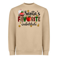 Mushroom santa's favorite substitute Heavyweight Sweatshirt - AdoDesignShop