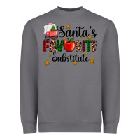 Storm santa's favorite substitute Heavyweight Sweatshirt - AdoDesignShop