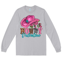 Moon Dust valentines day cowgirl hat and howdy Long Sleeve Tee - AdoDesignShop
