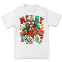 White Merry and bright black girl sneakers Premium Tee - RanaPortraitStore
