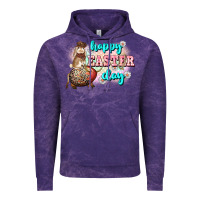 Cloud Purple Happy Easter Day rodeo Easter Day Vintage Hoodie - CowGirlArtShop